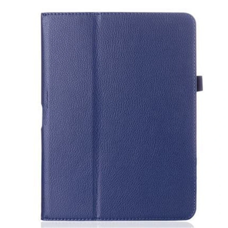 Чехол-книжка Litchi из искусственной кожи для samsung Galaxy Tab 2, 10,1 дюймов, GT-P5100, P5110, P5113, умный чехол для планшета+ пленка+ ручка