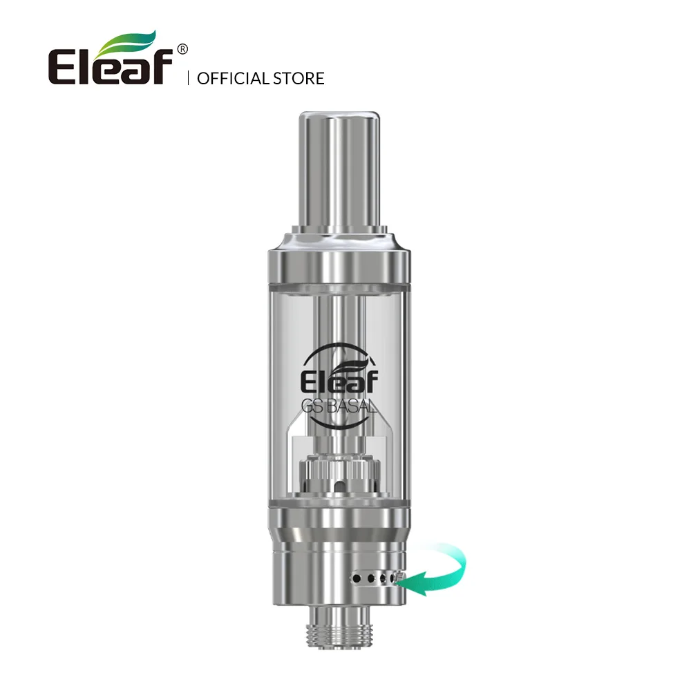 Оригинальный атомайзер Eleaf GS Basal емкость 1 8 мл катушка для воздуха 0 75 Ом/1 5 Ом