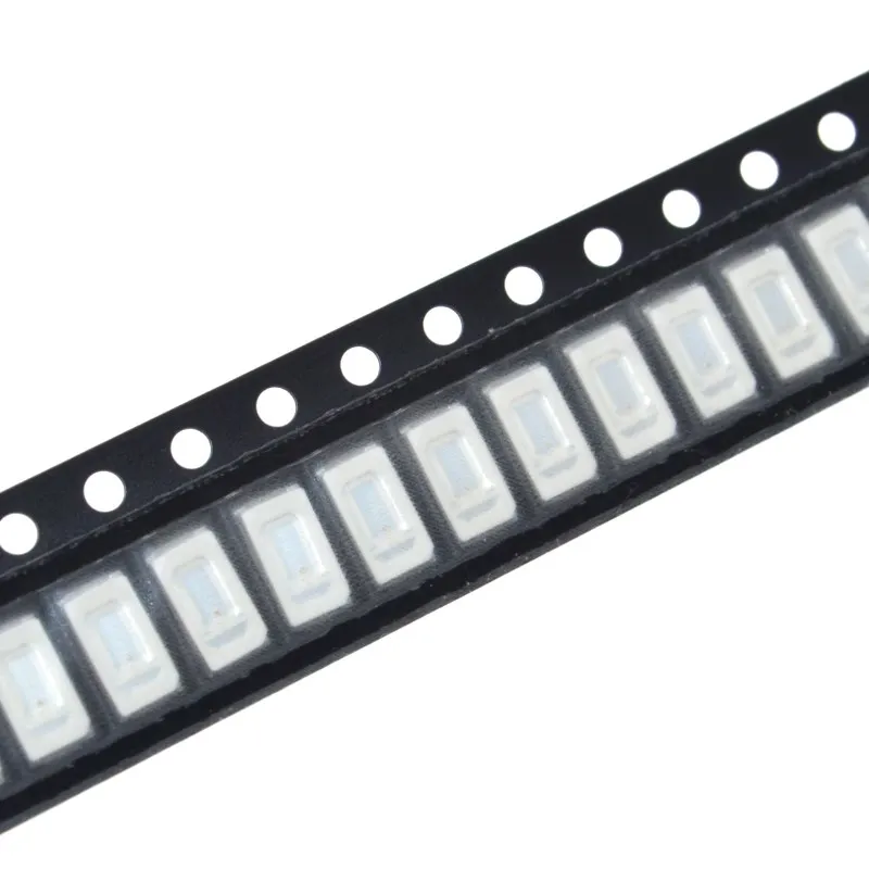WAVGAT 100 шт. 5730 5630 SMD Синий светодиодный светильник СВЕТОДИОД SMD 5730 синий поверхностный монтаж светодиодный 460-470NM 3,0-3,6 В Ultra Birght светодиодный