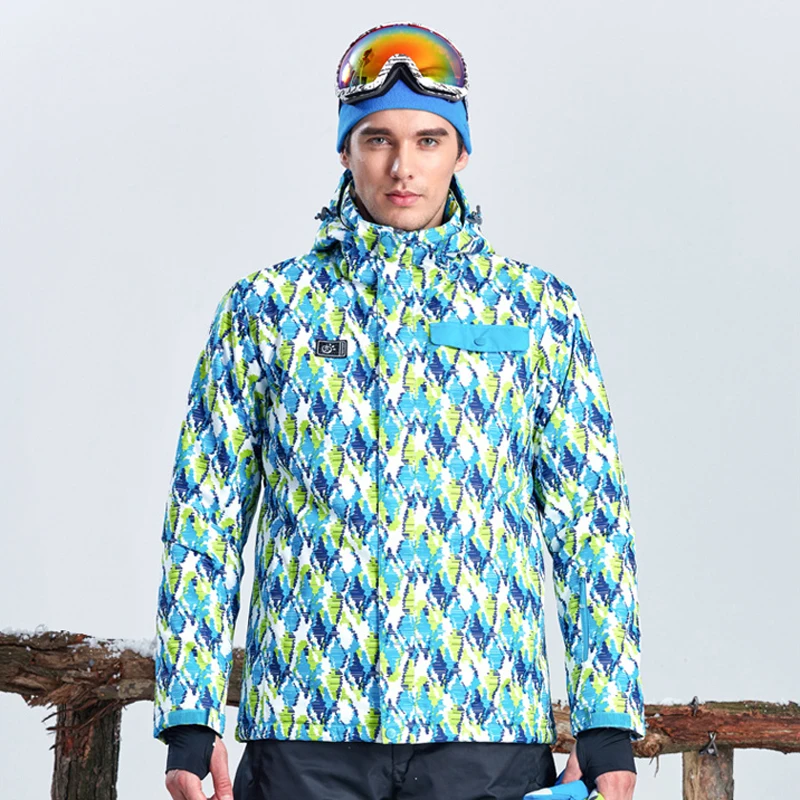 2017 Мужские Женские зимние водонепроницаемые лыжные куртки Открытый TECTOP пальто с