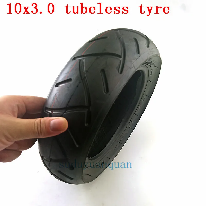 10 дюймов E-Scooter колеса tyre10x3.0 10x3,00 электрический скутер бескамерные шины 10*3,0 скутер вакуумные шины расширение утолщение шины