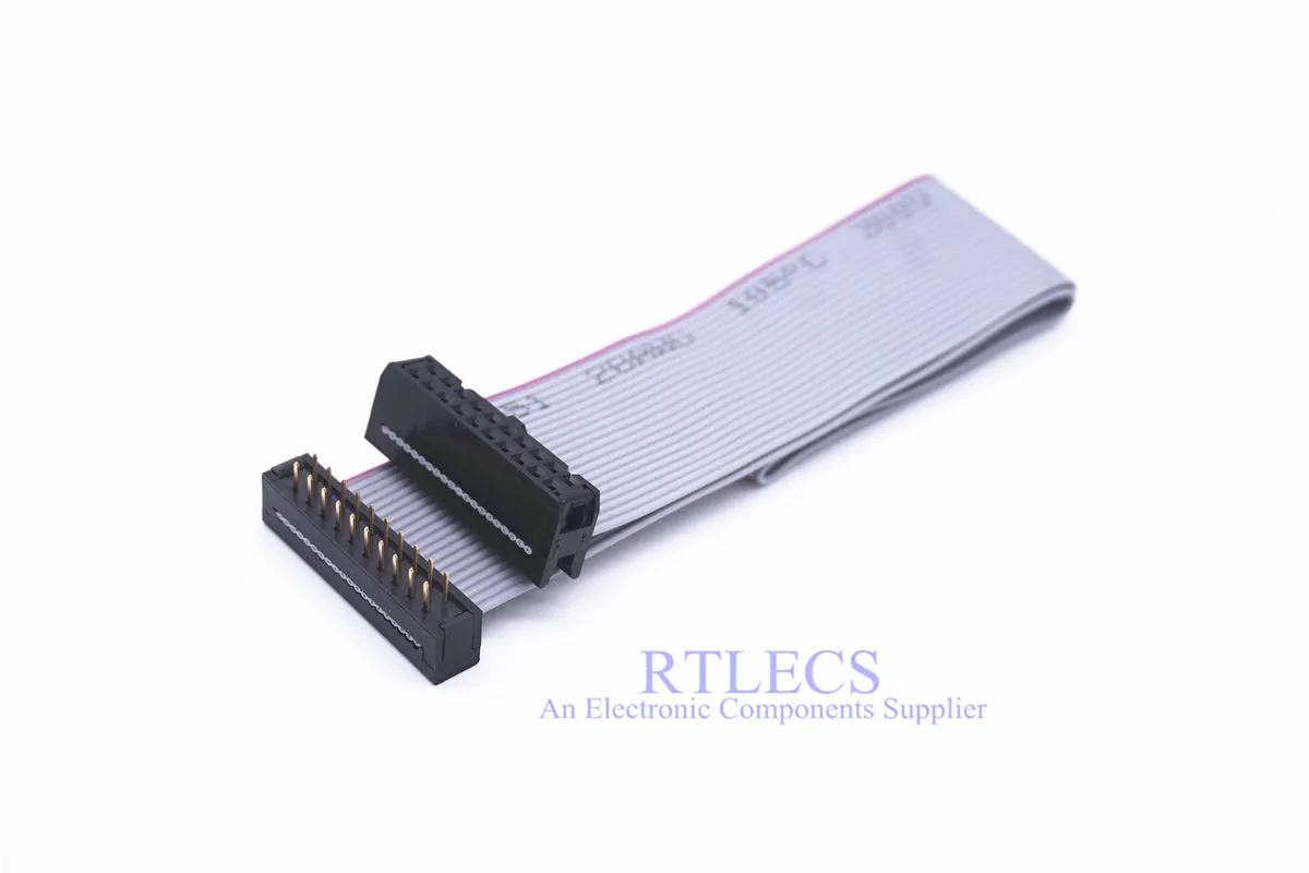 Плоский IDC кабель в сборе 100 шт. 2 54 мм 6 8 10 14 16 20 26 34 40 50 60 64 Pin DIP Tail штекер к адаптеру