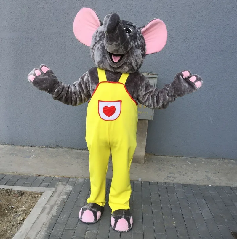 Прямые поставки с фабрики цвет материал EVA шлем слон талисман костюмы вечерние на