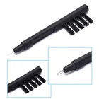 Мини щетка для чистки с петлей и магнитом из АБС-пластика и нейлона забота о слуховых аппаратах и наушниках инструмент для чистки