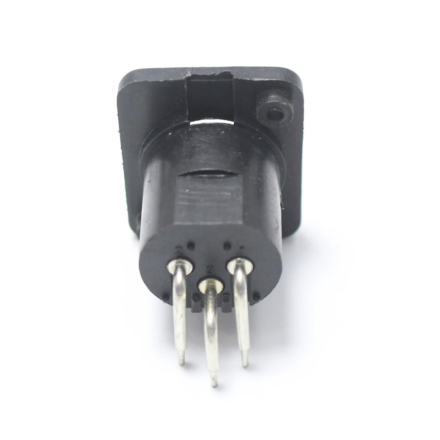 1 шт. 3-контактный разъем XLR 3 P аудиоразъем для микрофона прямоугольный микрофон PCB