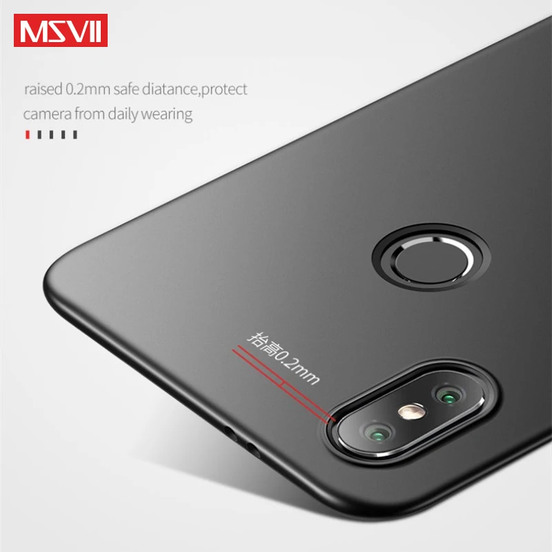 Для Xiaomi Mi A2 Lite чехол MSVII Жесткий PC полная защита чехол ультра тонкий матовый чехол для Xiaomi Mi A2lite A2 Lite чехол для телефона