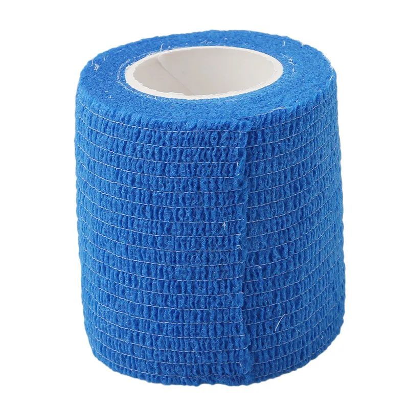 blue 4,5 м* 5 см фитнес тяжелая атлетика самоклеющиеся лодыжки палец забота о мышцах эластичный медицинский бандаж повязка лента Спортивная поддержка запястья - Цвет: blue