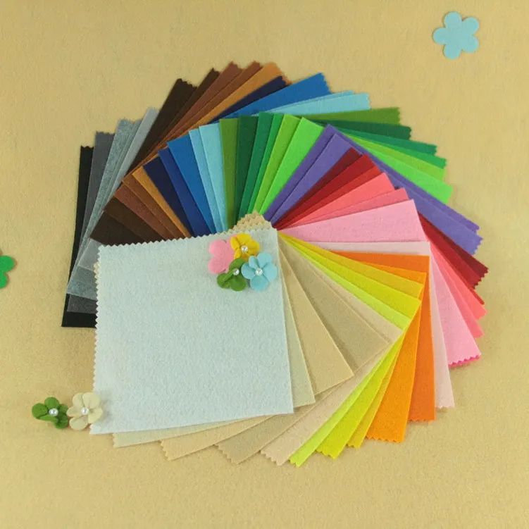 DIY Sewing Non Woven Fabric 42Color Felt Polyester Thick Handmade Apparel Cloth | Дом и сад