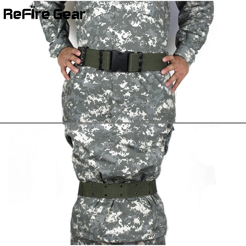 Ремень ReFire Gear SWAT мужской тактический армейский пояс в стиле милитари прочный