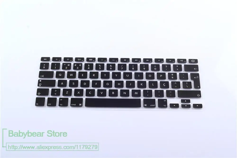 Силиконовая Защитная пленка для Mac Macbook Air Pro Retina 13 15 17 дюймов|keyboard cover skin|silicone keyboard