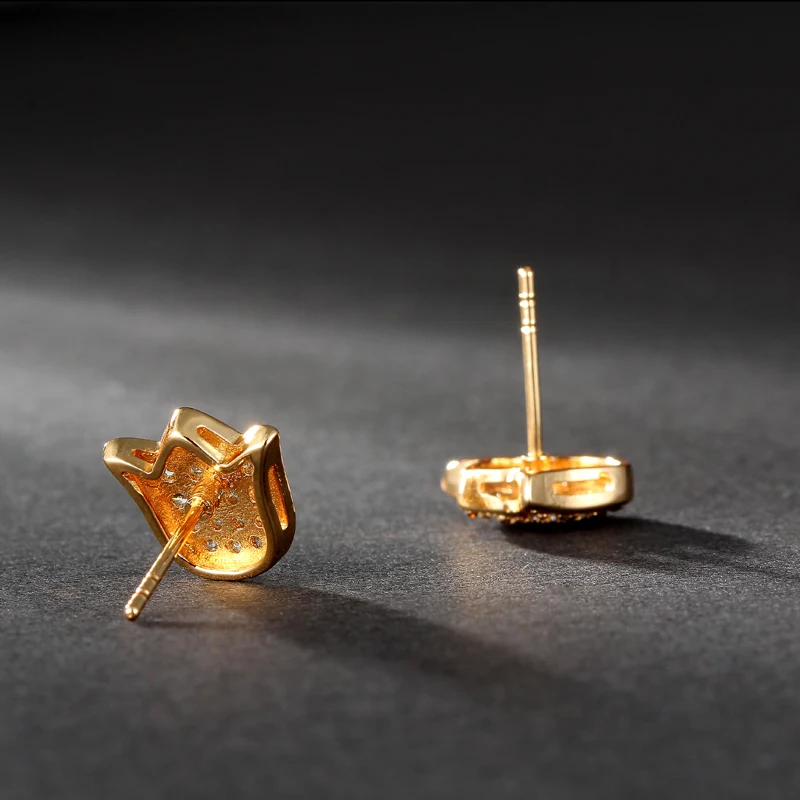 Женский ювелирный комплект из колье и серёг с фианитом|jewelry resin|jewelry making earringearring