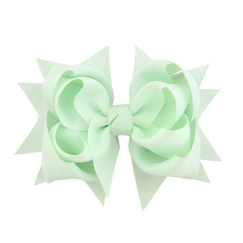 Kids Cute Flower Headwear Grosgrain Ribbon Hairbow Children Girls HairBow Clips Hair Baby Girl Head Accessories Dancing Hairpins | Детская