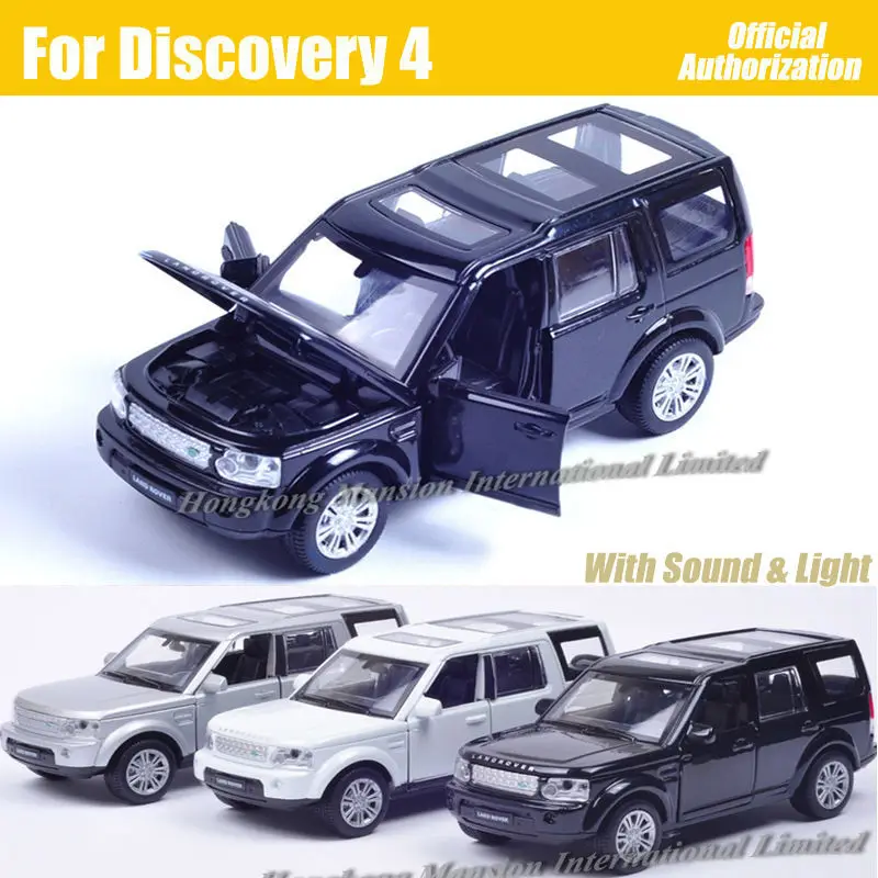 1:32 весы литой металл сплав роскошная модель автомобиля SUV для Discovery 4 коллекция