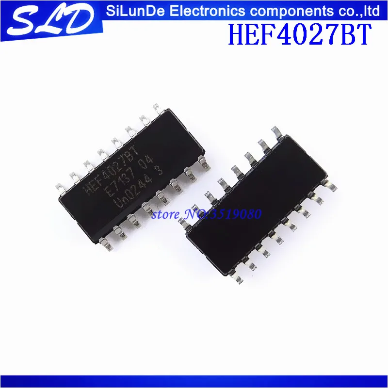 

Free Shipping 100pcs/lot HEF4027BT HEF4027B HEF4027 SOP-16