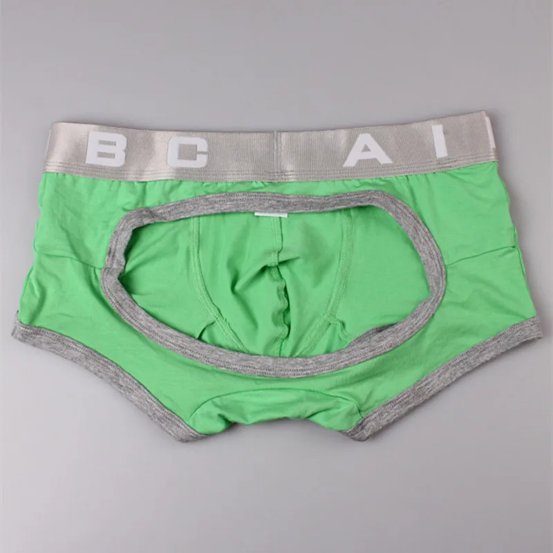 Для мужчин сексуальное мужское нижнее белье боксеры хлопковые Повседневное