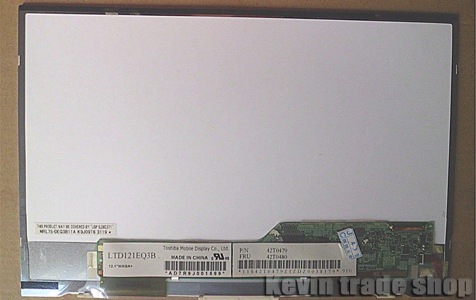 Оригинальный A + LTD121EQ3B FRU 1280x800 для ноутбука lenovo IBM X200 X200s X201 X201s ЖК дисплей матрица|led