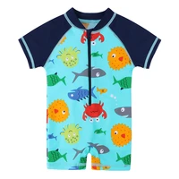 baohulu baby swimsuit rash guards boy cute cartoon children swimwear upf50 beachwear for toddler infant bathing suit kids 2020