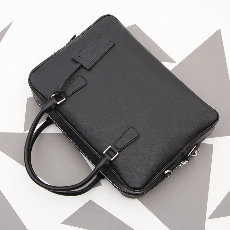 2021 New Men's Genuine Leather Handbag Casual Shoulder Bag Cowhide Crossbody Business Briefcase Laptop Bag. | Багаж и сумки