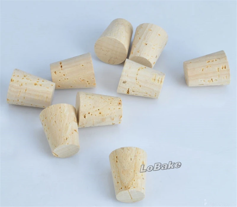 

(20pcs/lot) New arrivals high quality soft wood wine bottle stopper pourer tie plug bung stoppers for home bar drinking supplies