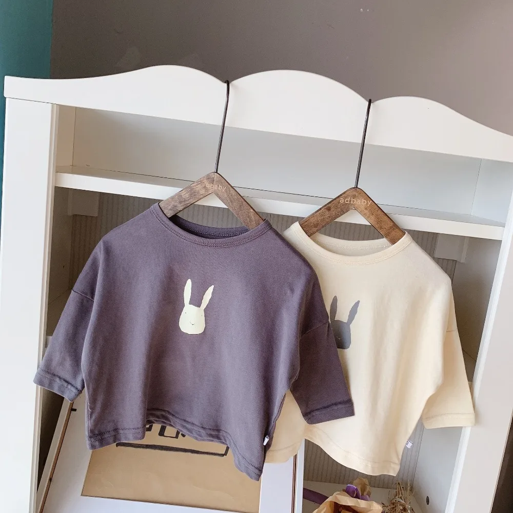 Celveroso Spring children's cotton T-shirt boys and girls long-sleeved cartoon tops casual | Детская одежда и обувь
