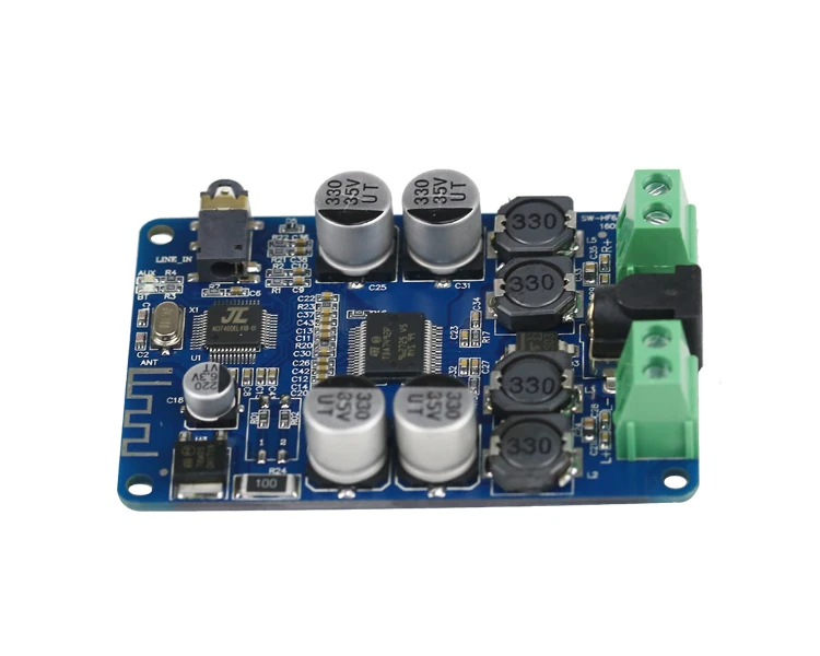 TDA7492P Bluetooth динамик усилитель доска 25 Вт* 2 для 4 Ом 6. 8. 16 Ом динамик с входом AUX