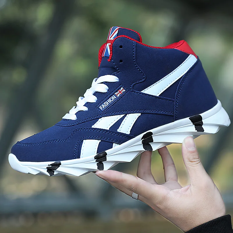 Высокая спортивная обувь для мужчин 2018 дышащая Спортивная трендовые