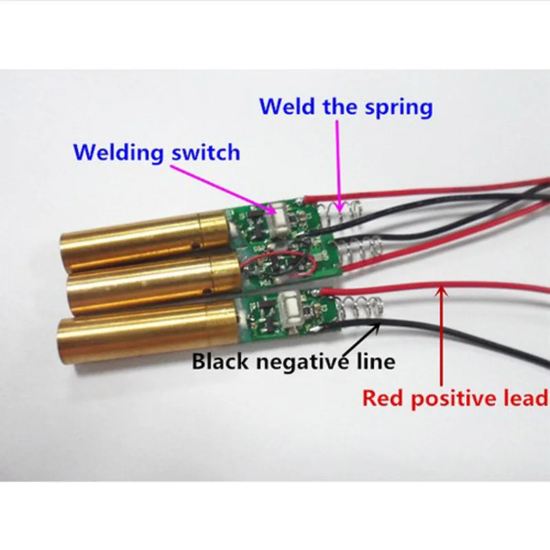 532 nm diameter of 8 mm industrial laboratory APC 3 VDC 1 mw green laser diode module lazer point | Лампы и освещение