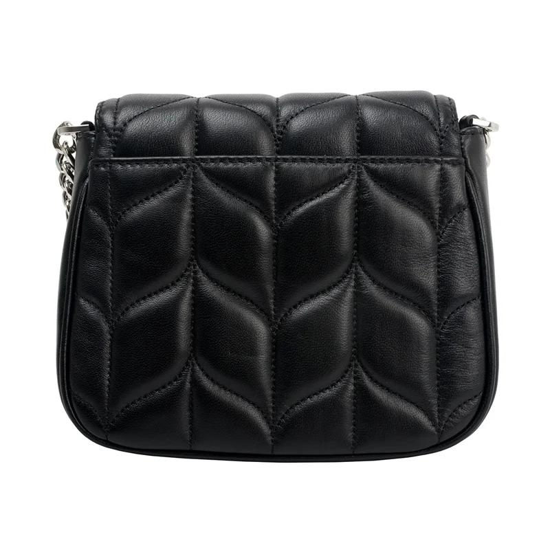 Сумка с клапаном MICHAEL KORS Damen Tasche SM SHLDR Leder PEYTON schwarz 35S9SP6C1L | Багаж и сумки