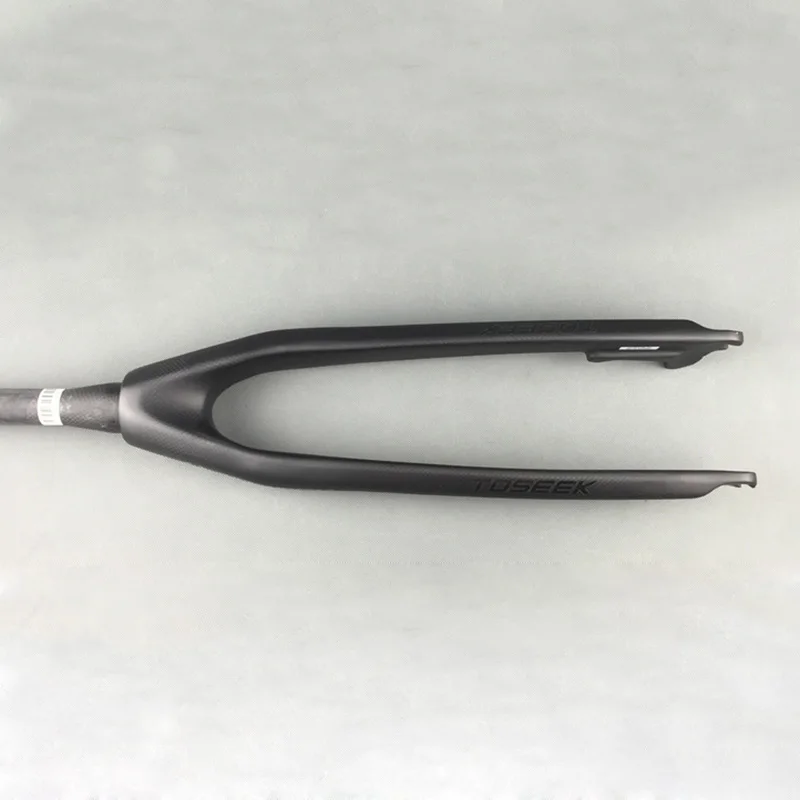 Новая жесткая вилка для горного велосипеда 3K полностью углеродное волокно MTB