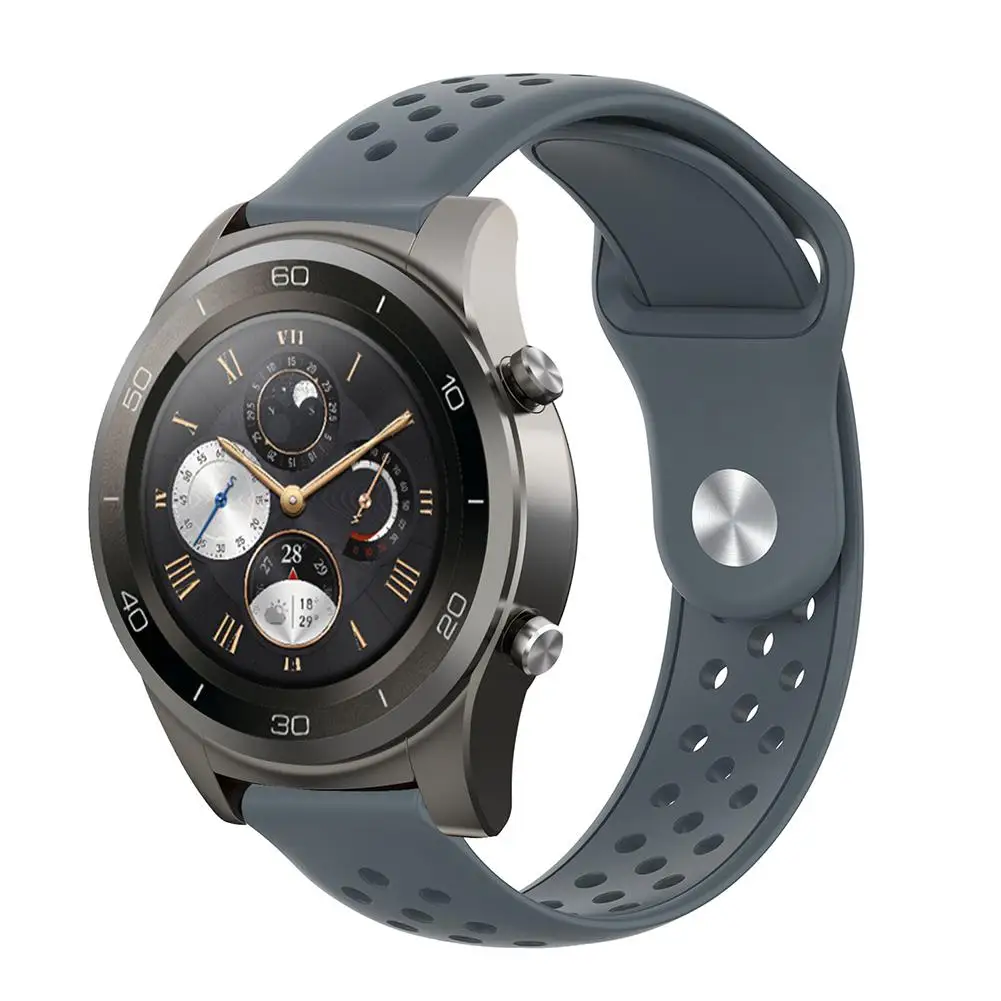 22 мм умные часы с силиконовым ремешком ремешок сменный Браслет для huawei Watch GT/2 Pro/Honor Watch Magic Watch аксессуары