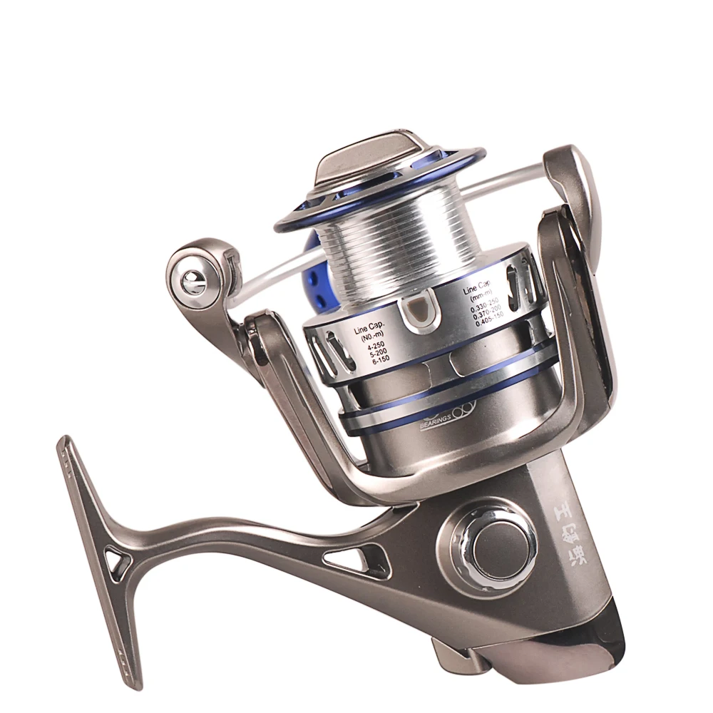 Рыболовная катушка RYOBI King III 6000 8000 размер 6 + 1 спиннинговые Катушки 5 0: мощность