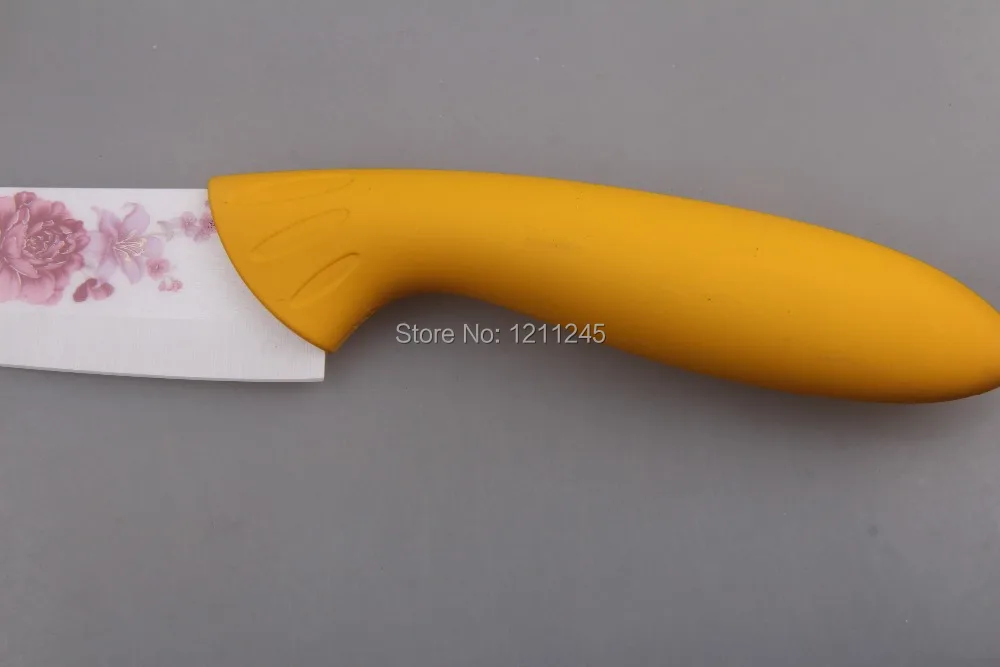 Free Shipping Ceramic Knife Set 3&quot4&quot5&quot6&quot inch + Peeler 1 colors Utility kitchen knives knife set | Дом и сад