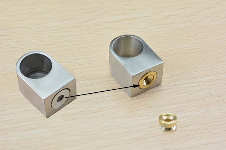 Фитинги из нержавеющей стали 304 базовая кухонная подвесная сиденье для стержня 19