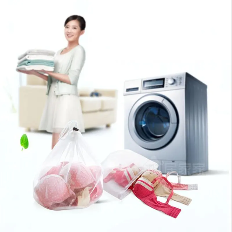 

3 Size Drawstring Bra Underwear laundry bags for washing machines laundry bags for dirty clothes storage bags Wash Care D5
