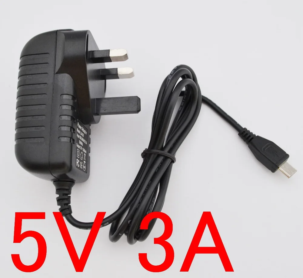 Адаптер питания micro usb 5 в 3 А 1 шт. адаптер переменного/постоянного тока