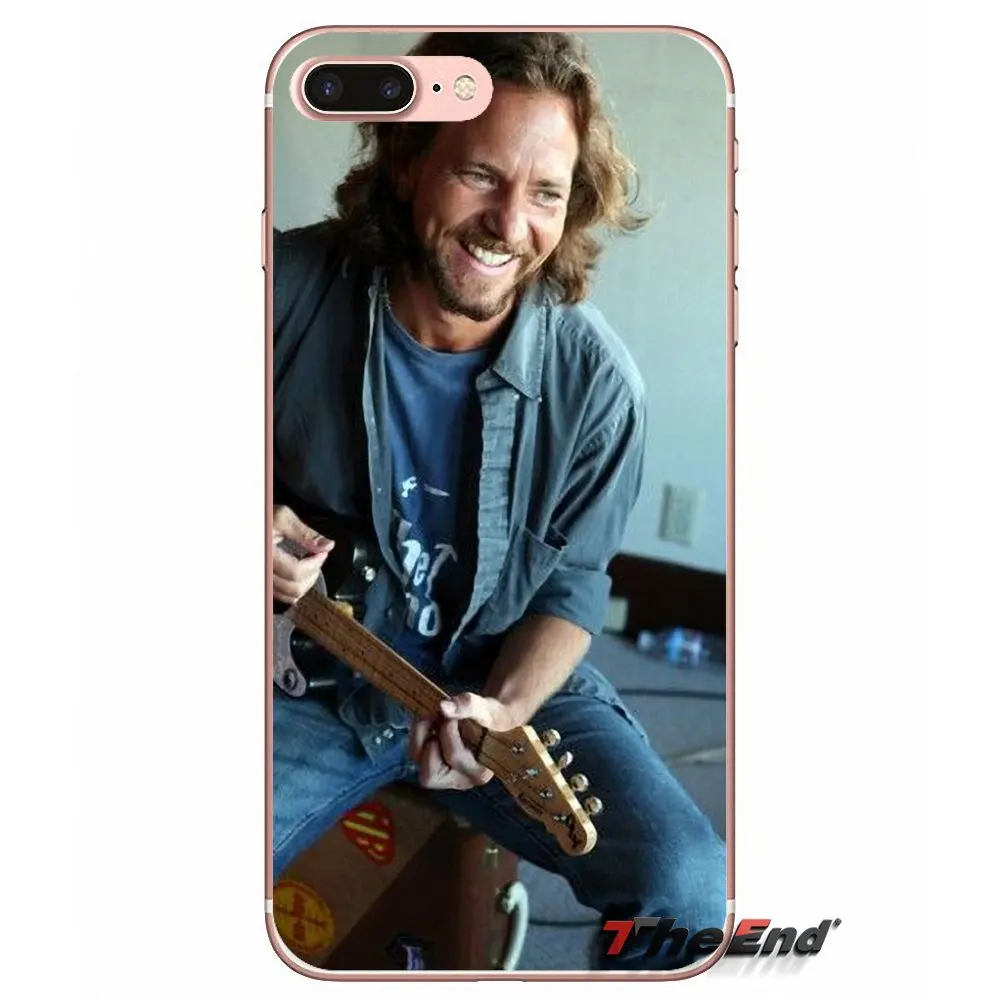 Eddie Vedder Pearl Jam plays Music Case For Samsung Galaxy S3 S4 S5 MINI S6 S7 edge S8 Plus Note 2 3 4 5 Grand Core Prime | Мобильные