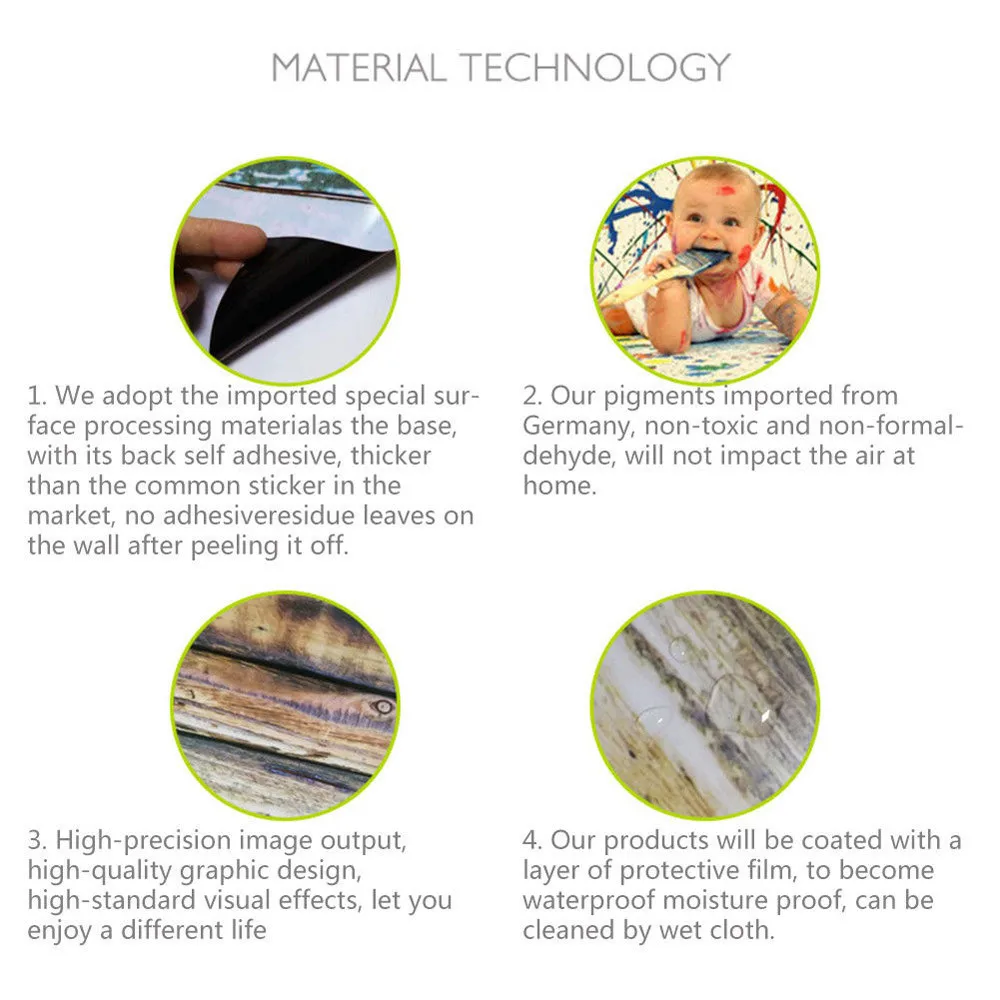 Самоклеющаяся настенная наклейка 25 шт. виниловая напольная стойка в европейском