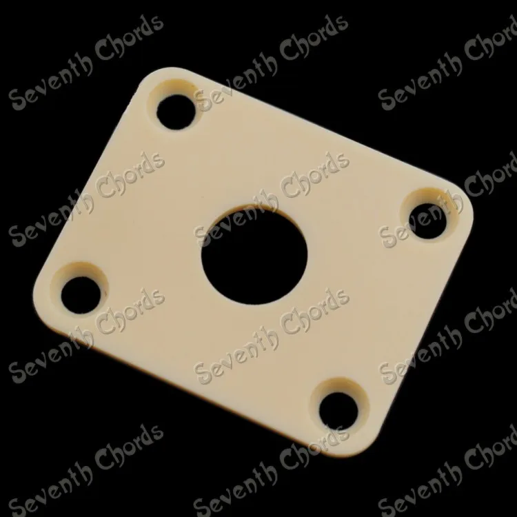 3 шт. прямоу Пластик гитарный разъем пластины/квадратная розетка пластины для