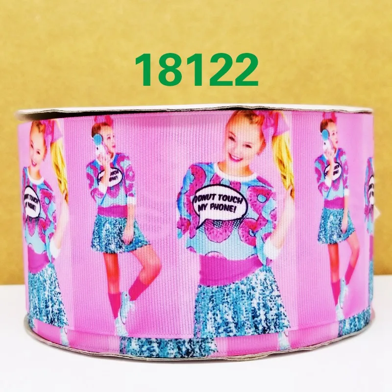 Бесплатная доставка 50 ярдов мультфильм печатных grosgrain ленты 18127 | Дом и сад