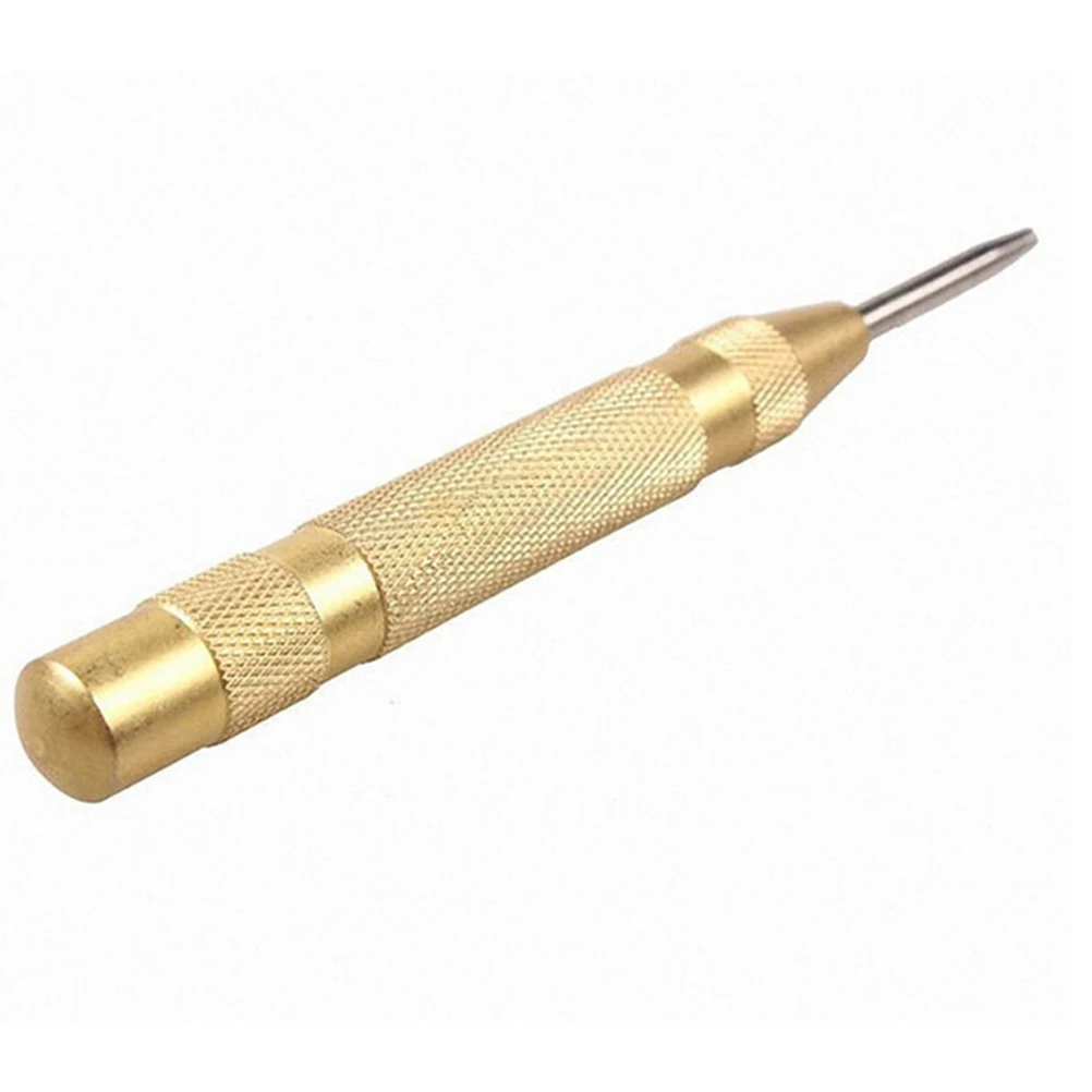 JETTING 1PCS New 12.7cm 5 Inch High Quality Automatic Center Pin Punch Spring Loaded Marking Starting Holes Tools | Инструменты