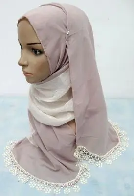 Clearance Chiffon islamic headscarf shawl wrap muslim long scarf 180*50cm | Тематическая одежда и униформа
