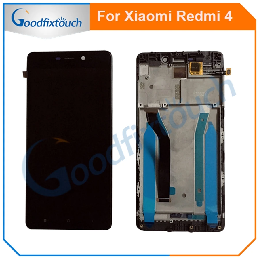 Для Xiaomi Redmi 4 ЖК-дисплей с кодирующий преобразователь сенсорного экрана в сборе