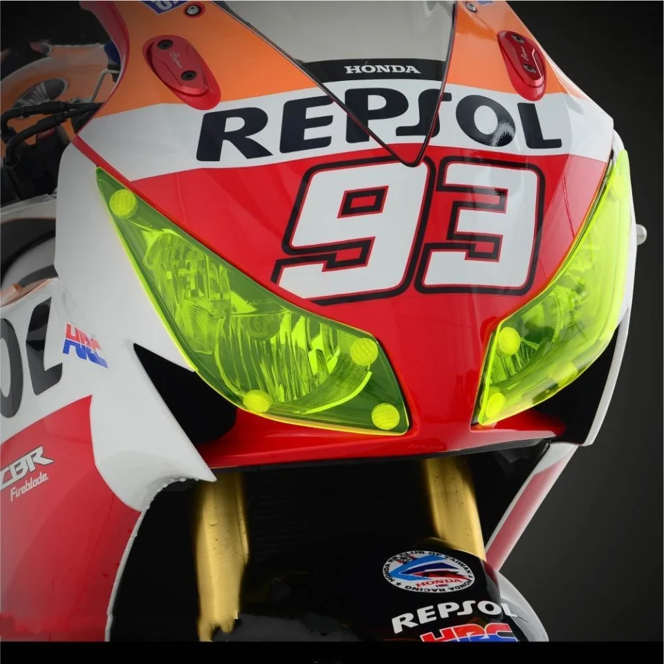 MTKRACING для HONDA CBR1000RR CBR 1000RR Защитная крышка передней фары объектив 2014 2015 2016 |