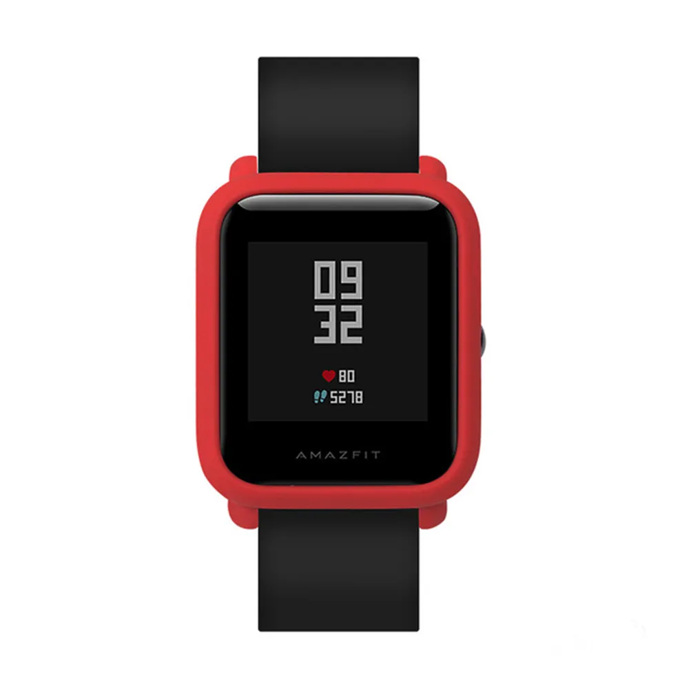 Sikai чехол для Xiaomi huami Amazfit часы аксессуары корпус для huami Amazfit Bip бит молодежи Защитный чехол(черный