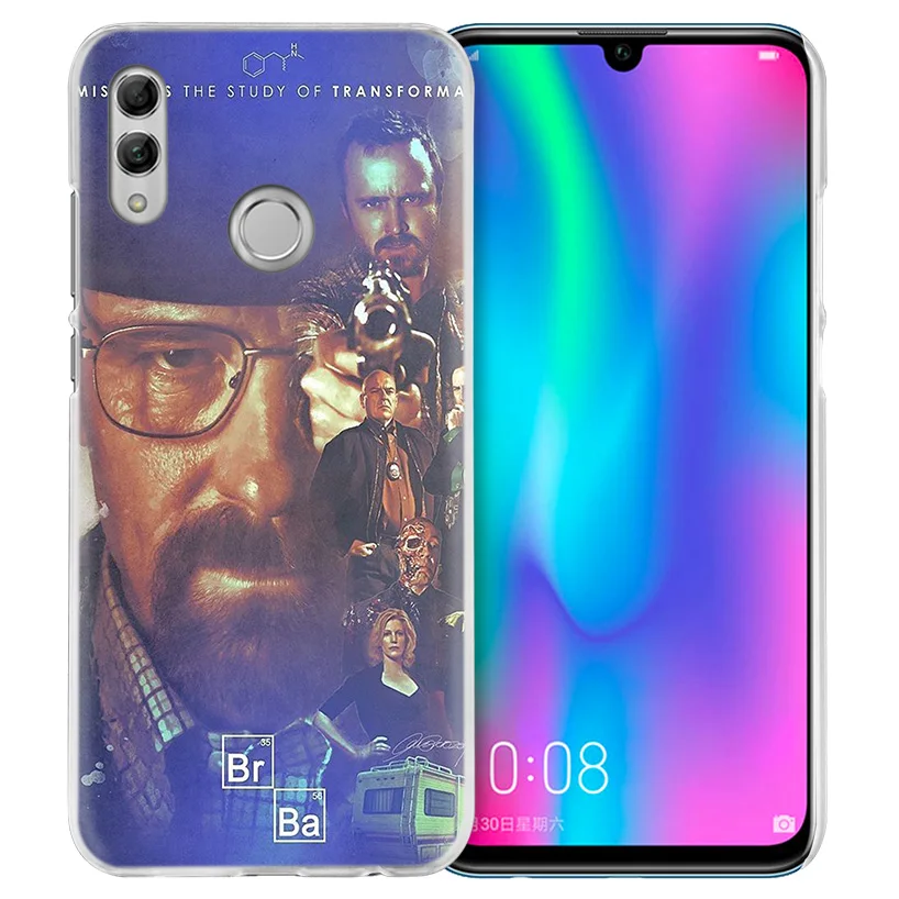 Чехол с принтом «во все тяжкие» чехол для huawei Honor 8X Y9 9 10 Lite Play 7C 8C 8S 8A фотоаппаратов моментальной печати 7S 7A Pro V20 20i Y6 Y7 Y5 жесткий чехол из ПК для телефона Coque