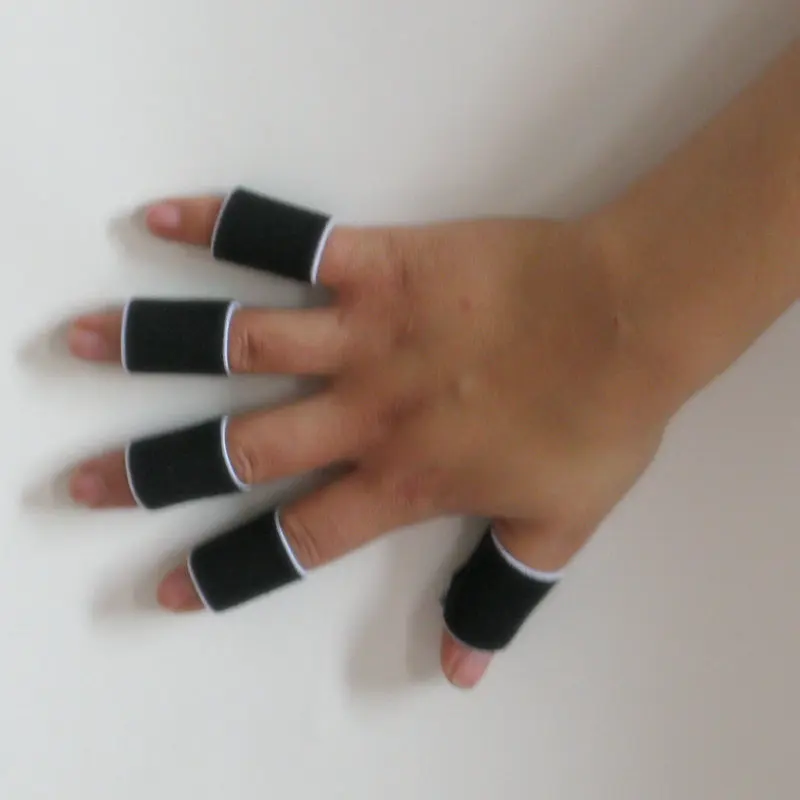 10 шт. эластичные защитные суппорты для пальцев | Спорт и развлечения