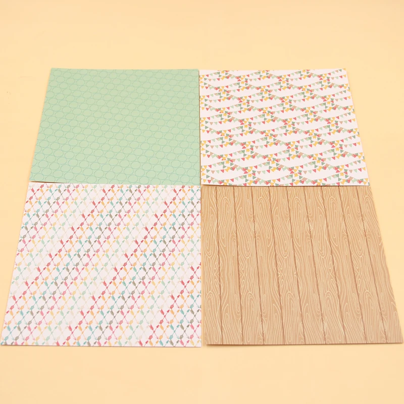 ZFPARTY 12 шт. 6 дюймов с одной стороны принтом летние рисунком велосипеда творческие