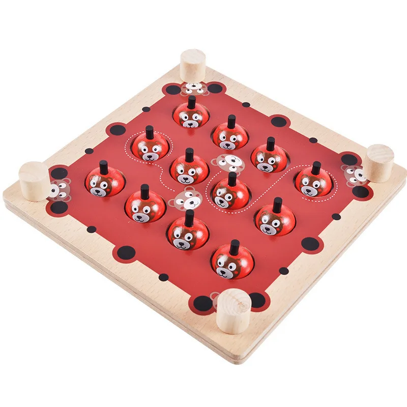 Новое поступление 2017 года Паззлы и Волшебные кубики медведь памяти шахматы