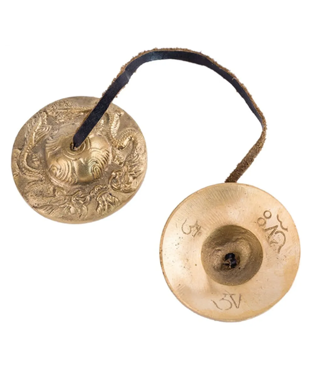 

Feng Shui Tingsha Tibetan Meditation Cymbal Bell W2037-1