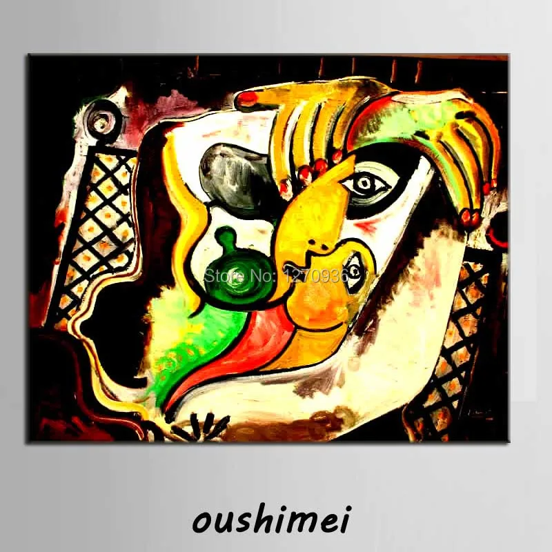 Абстрактная масляная живопись на холсте тонкий корпус огромная рука красный лак